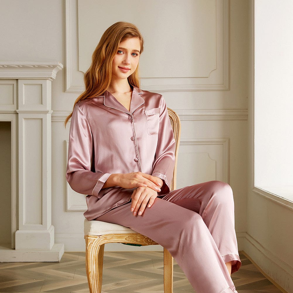 Premium Sidenpyjamas
