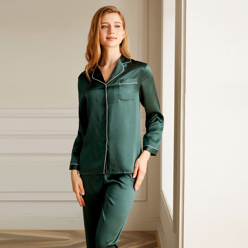 Premium Sidenpyjamas
