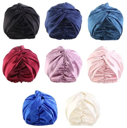 Silk Imitation Nightcap